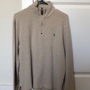 Polo Quarter Zip Sweater